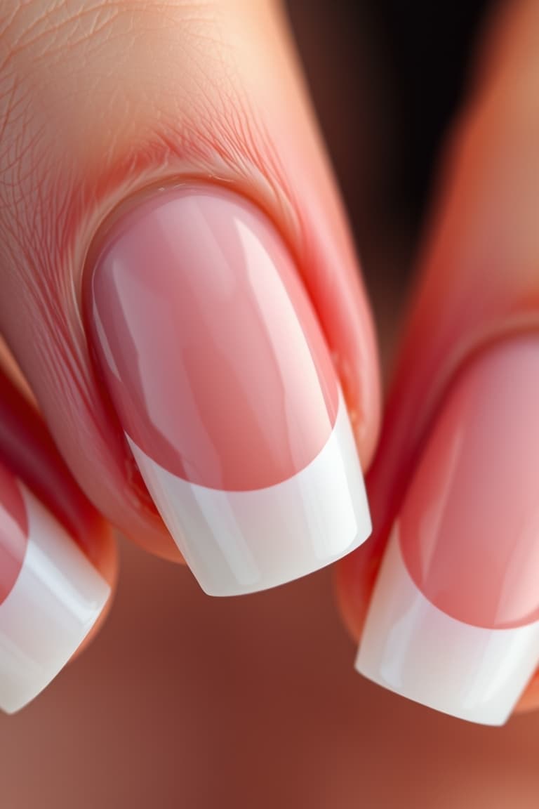 Luxury French Nails Design - French Nails inspiration on Pinsora