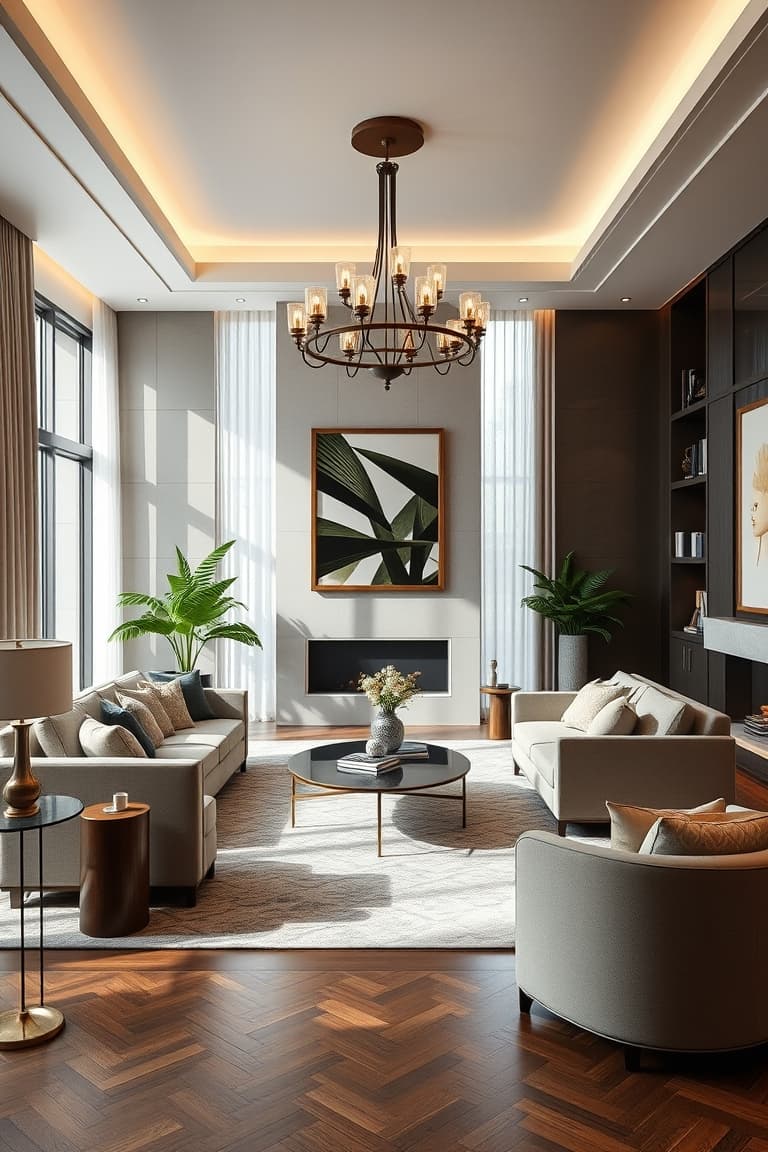 Elegant Living Room Decor Interior - Living Room Decor inspiration on Pinsora