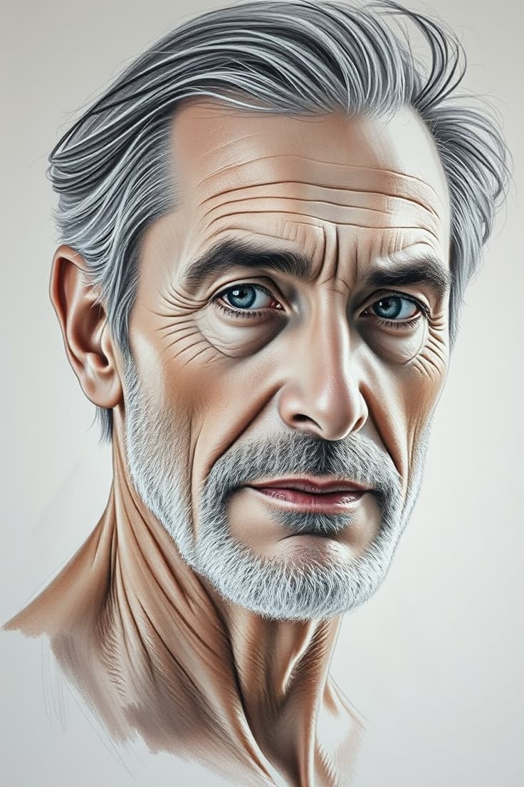 Portrait Drawing Inspiration - Portrait Drawing inspiration on Pinsora