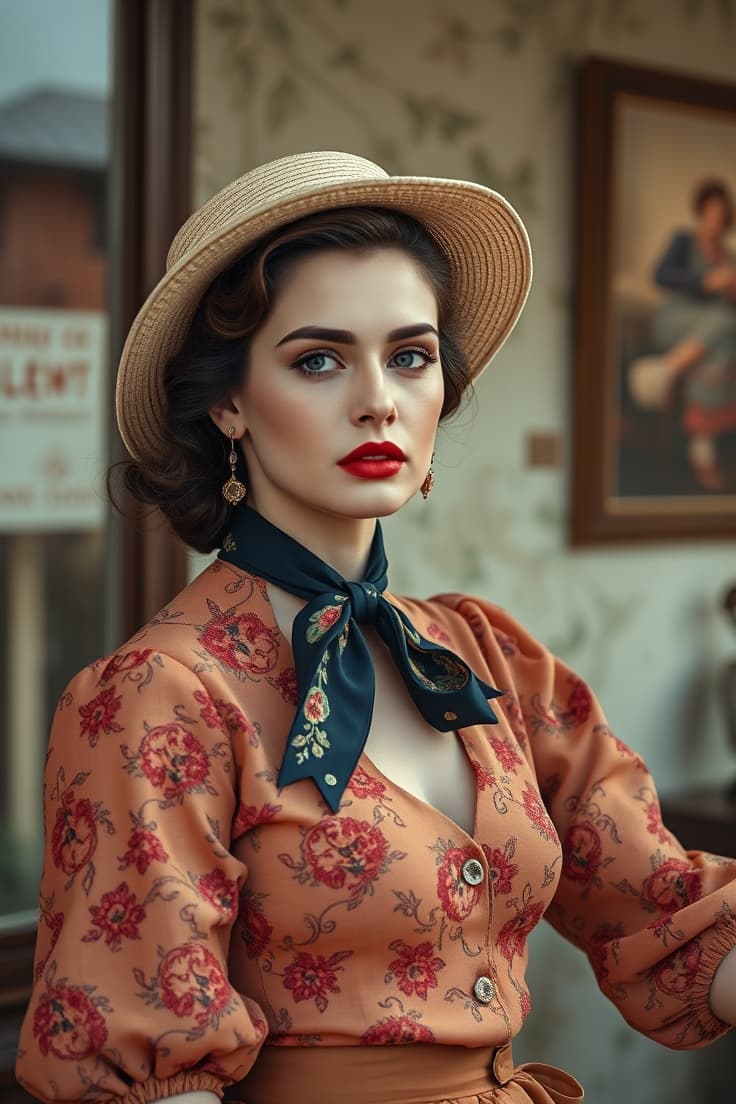 Vintage Fashion Inspiration - Vintage Fashion inspiration on Pinsora