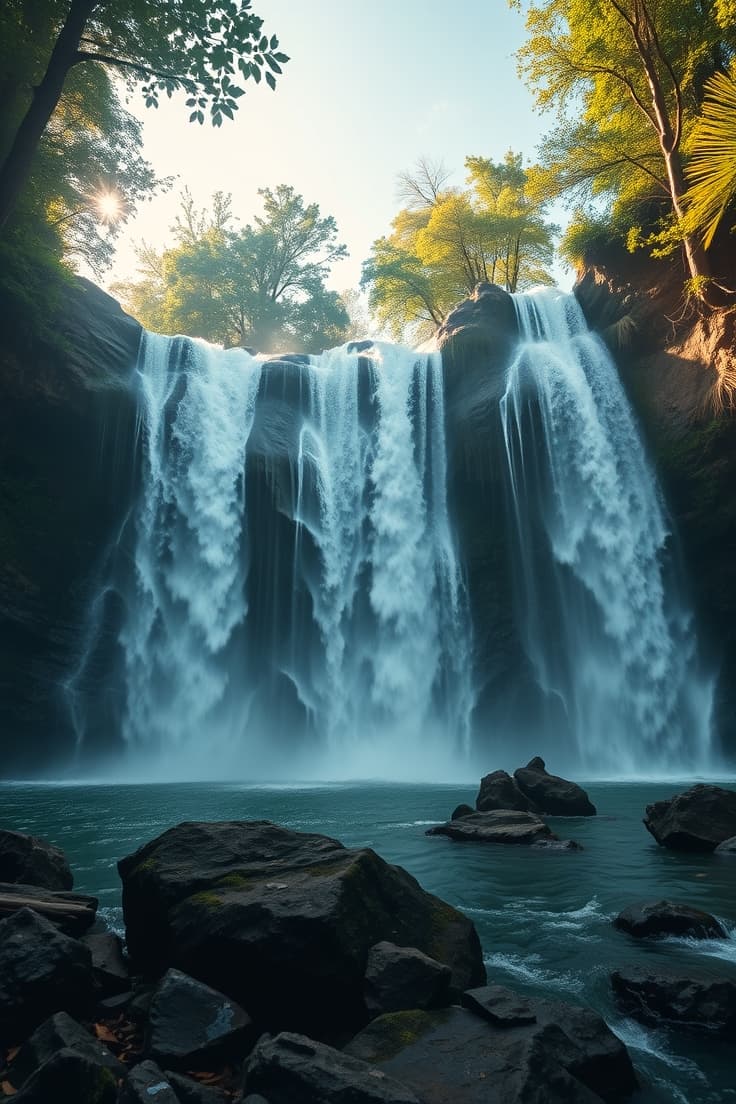 Waterfalls Inspiration - Waterfalls inspiration on Pinsora